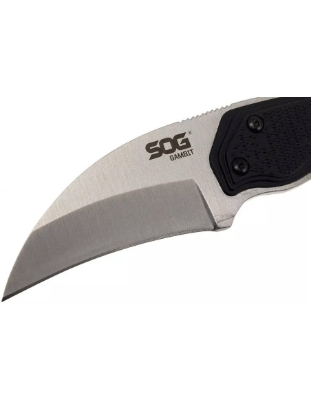 SOG Gambit SGGB1001 knife 6.6cm blade black nylon/glass fiber handle