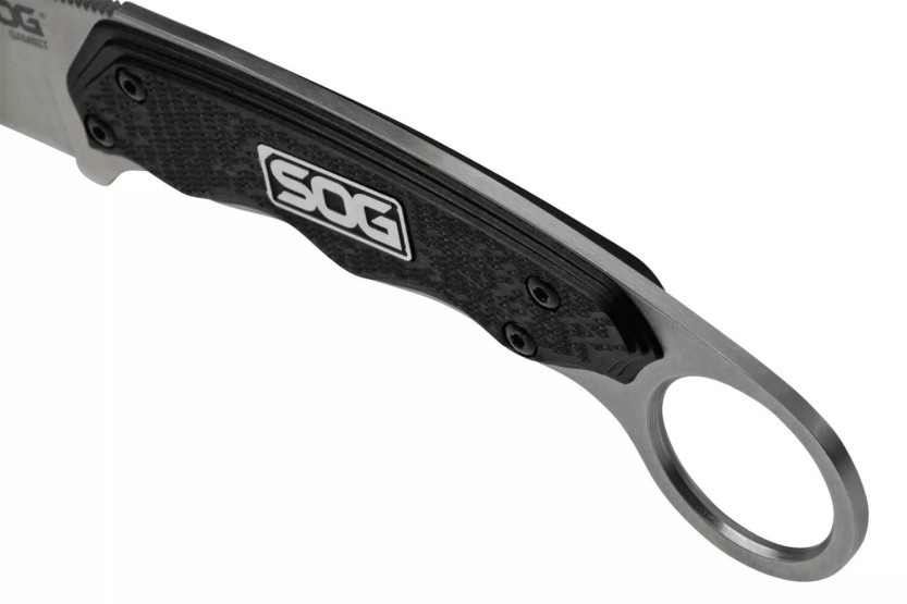 SOG Gambit SGGB1001 veitsi 6.6cm terä musta nylon/lasikuitukahva musta nylon/lasikuitukahva