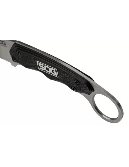SOG Gambit SGGB1001 kniv 6,6 cm klinge sort nylon/glasfiberhåndtag