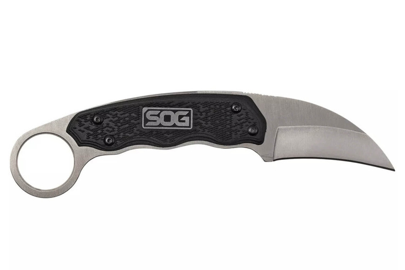 SOG Gambit SGGB1001 veitsi 6.6cm terä musta nylon/lasikuitukahva musta nylon/lasikuitukahva