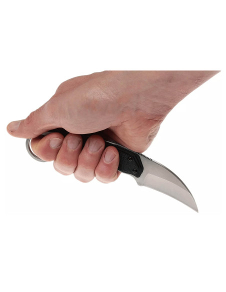 Cuchillo SOG Gambit SGGB1001 6.6cm hoja mango negro nylon/fibra de vidrio