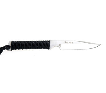 Wildsteer Wild Tech4 WT40113 veitsi 9cm terä musta paracord kahva + POM tuppi