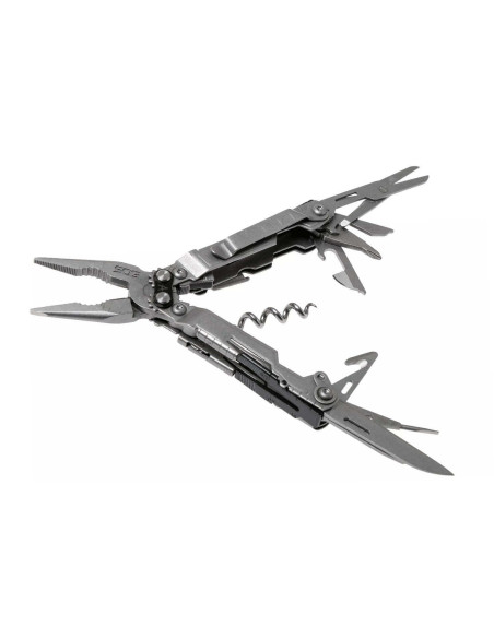 Alicate multifunções SOG Powerlitre SGPL1001 de 17 peças com cabo de aço de 12,7 cm