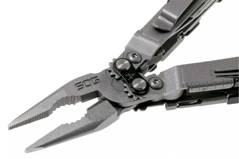 Alicate multifunções SOG Powerlitre SGPL1001 de 17 peças com cabo de aço de 12,7 cm