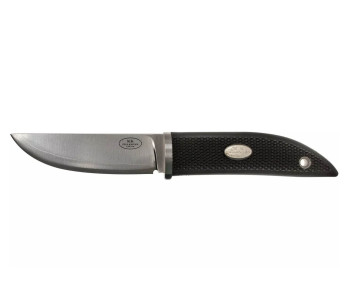 Fallkniven Kolt Mes KK 8,5cm lemmet zwart thermorun handvat + zytel/leren schede