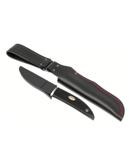 Fallkniven Kolt Knife KK 8,5 cm klinge sort thermorun håndtag + zytel/læder skede
