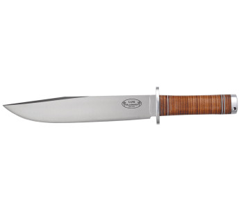 Fallkniven Thor NL1 Bowie terä 25cm nahkakahva + nahkatuppi