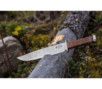 Fallkniven Thor NL1 Bowie-blad 25 cm lærhåndtak + lærhylse 2
