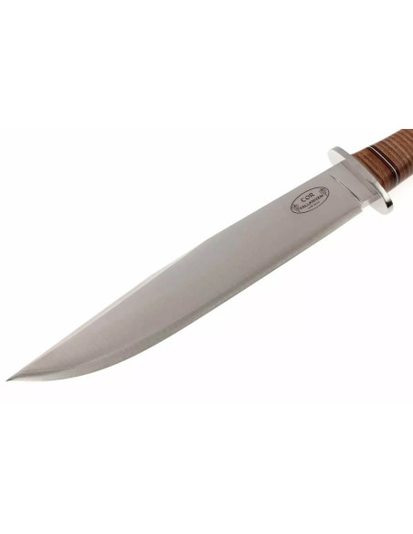Fallkniven Thor NL1 Messer mit Bowieklinge 25cm Ledergriff + Lederetui