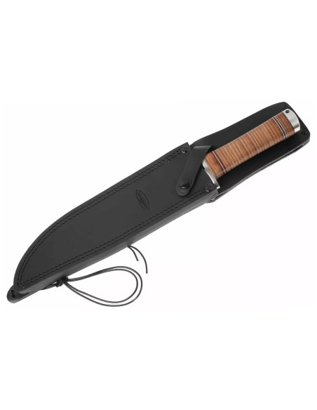Fallkniven Thor NL1 Bowie-blad 25 cm lærhåndtak + lærhylse