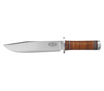 Messer Fallkniven Odin NL2 Bowieklinge 20cm Ledergriff + Lederetui