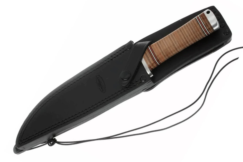 Fallkniven Odin NL2 Bowie terä 20cm nahkakahva + nahkatuppi
