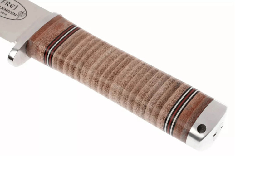 Fallkniven Frej NL4 mes 13cm lemmet leren handvat + leren schede