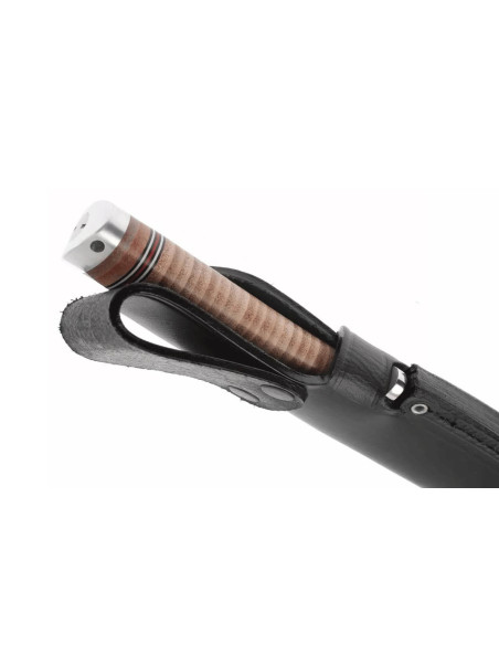 Fallkniven Frej NL4 kniv 13 cm blad lærhåndtak + lærhylse