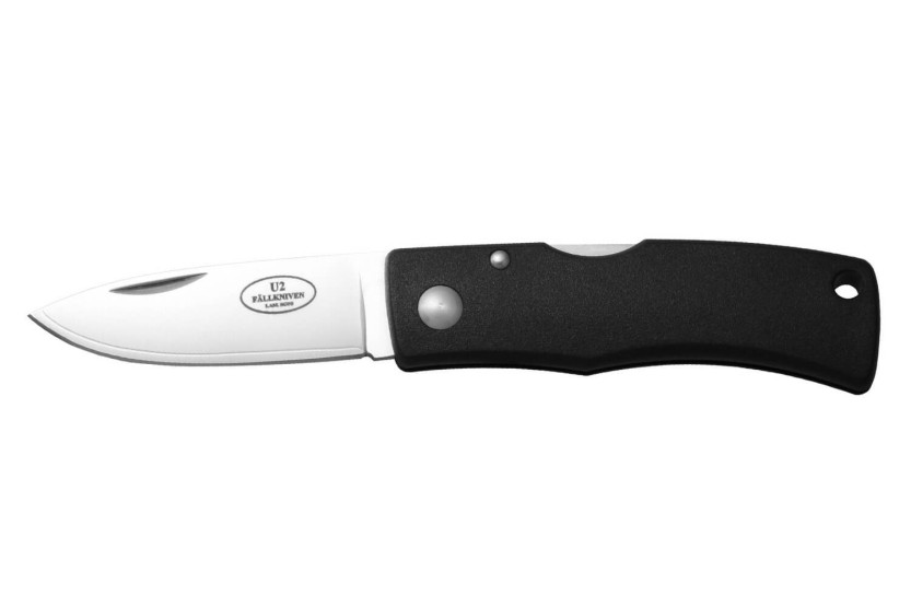 Klappmesser Fallkniven U2 Griff Grilon schwarz 8,6cm