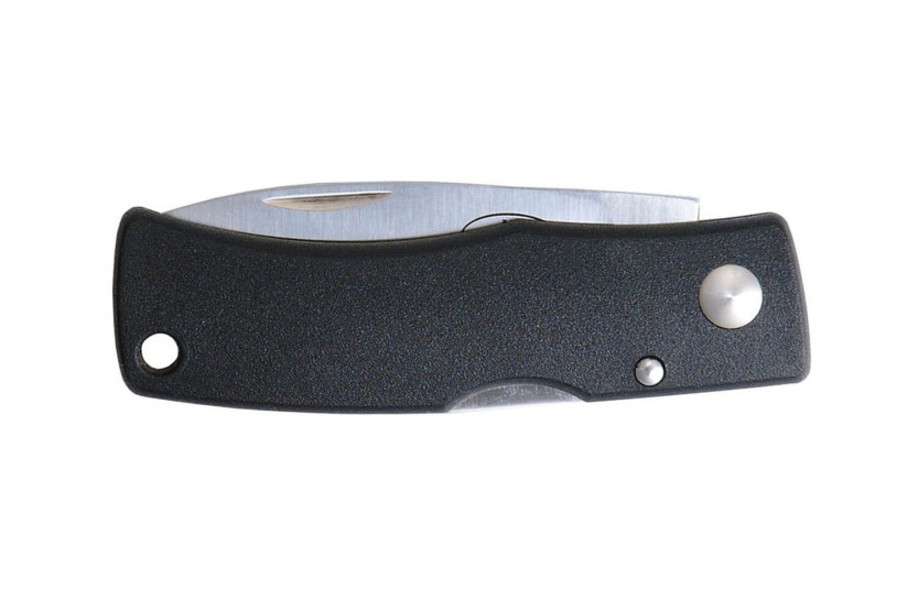 Navalha dobrável Fallkniven U2 com cabo de grilon preto 8,6cm