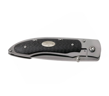 Fallkniven P3G fällkniv 10,3 cm svart kolfiberhandtag + Cordura-slida 2