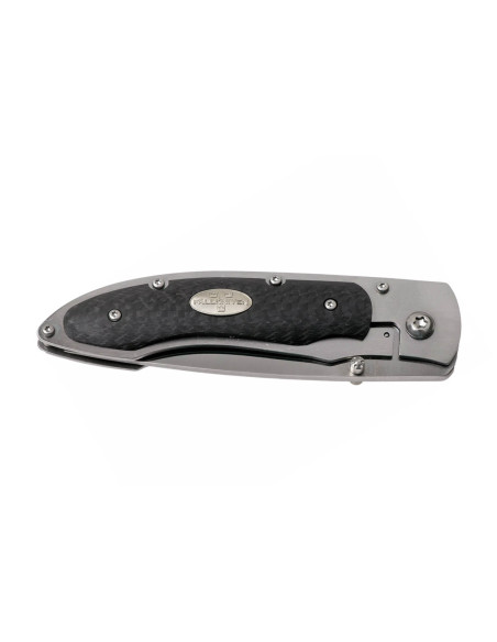 Fallkniven P3G fällkniv 10,3 cm svart kolfiberhandtag + Cordura-slida