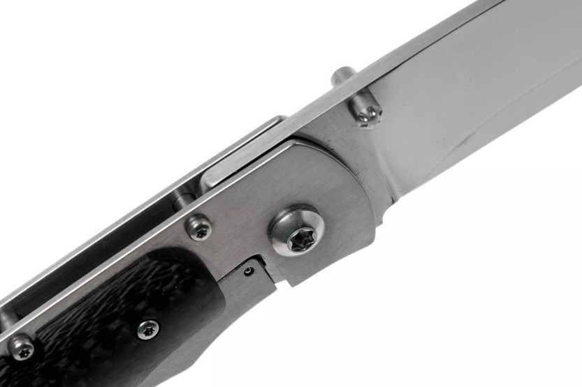 Fallkniven P3G fällkniv 10,3 cm svart kolfiberhandtag + Cordura-slida