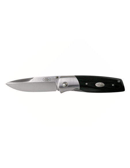 Canivete Fallkniven PXLBM preto com cabo de micarta preto 11cm