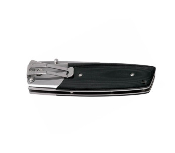 Fallkniven PXLBM Black foldekniv 11 cm med svart micartahåndtak 2