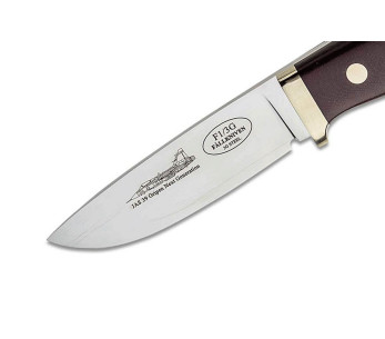 Cuchillo Fallkniven F1 Swedish Air Force NG F1L3GMM edición limitada hoja 10cm mango micarta marrón + funda cuero + estuche 2