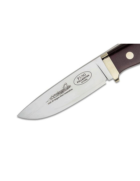 Fallkniven F1 Swedish Air Force NG F1L3GMM rajoitettu painos veitsi 10cm terä ruskea micarta kahva + nahkatuppi + laukku