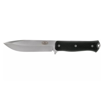 Fallkniven S1X Forest Knife 13cm satiinipintainen terä musta Thermorun kahva + Zytel tuppi