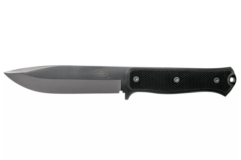 Fallkniven S1xb Tungsten Carbide knife 13cm black blade black Thermorun handle + Zytel sheath