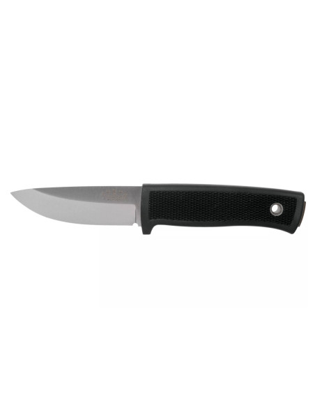 Fallkniven R2 Scout kniv 8cm blad sort Thermorun håndtag + Zytel skede