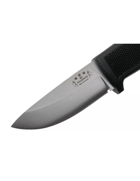 Fallkniven R2 Scout mes 8cm lemmet zwart Thermorun handvat + Zytel schede