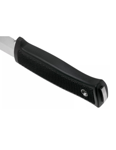 Cuchillo Scout Fallkniven R2 8cm hoja mango Thermorun negro + funda Zytel