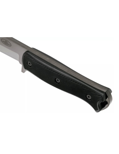 Fallkniven A1xb Expedition Knife Tungsten Carbide black blade 16cm black Thermorun handle + Zytel sheath