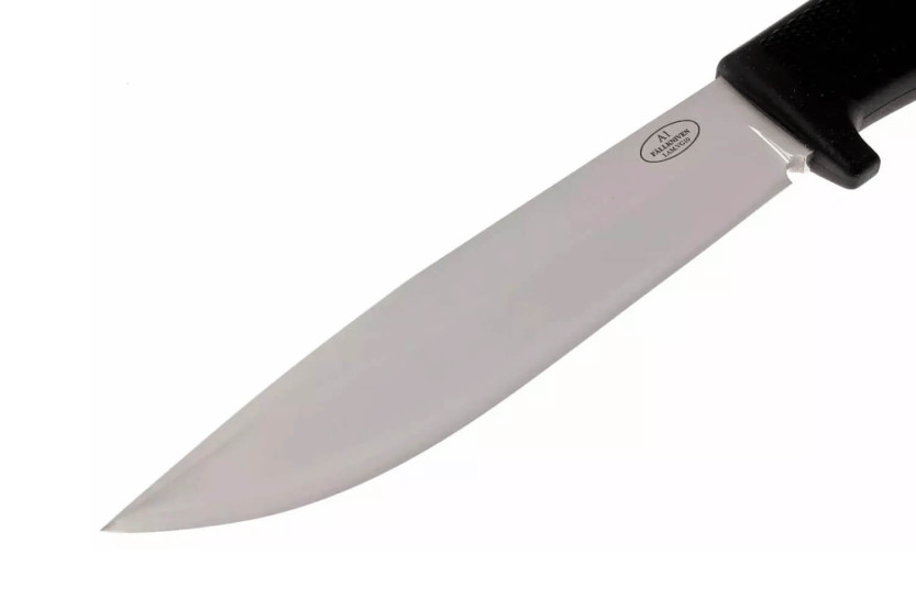 Fallkniven A1 Expedition Knife 16cm terä musta Thermorun kahva + nahkatuppi