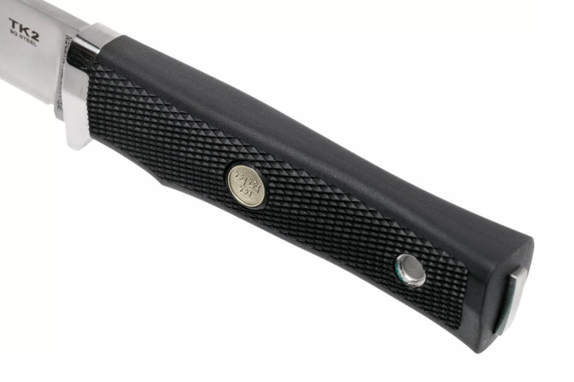 Messer Fallkniven TK2 Tre Kronor Klinge 10cm Thermorun Griff schwarz + Zytel Etui