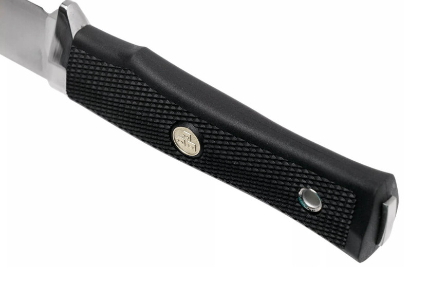 Fallkniven TK2 Tre Kronor veitsi 10cm terä musta Thermorun kahva + zytel tuppi