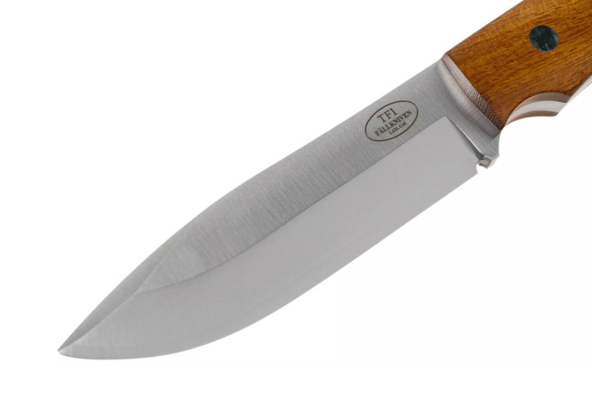 Faca Fallkniven Taiga Forester F1z com 12 cm de lâmina e cabo em pau-ferro + bainha em zíquel