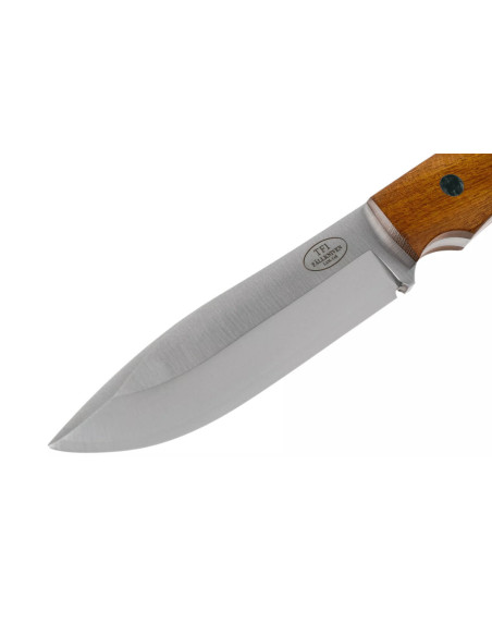 Fallkniven Taiga Forester F1z coltello lama 12 cm manico in legno di ferro + fodero in zytel