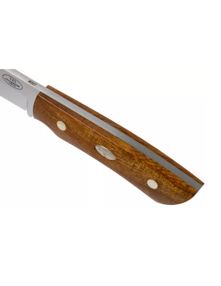 Fallkniven Taiga Forester F1z veitsi 12cm terä rautapuu kahva + zytel tuppi