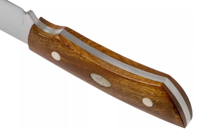 Fallkniven Taiga Forester F1z veitsi 12cm terä rautapuu kahva + zytel tuppi