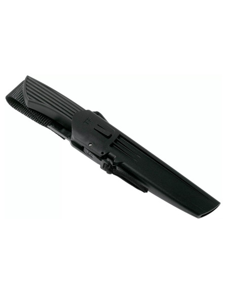 Fallkniven Taiga Forester F2z kniv 12 cm blad sort thermorun håndtag + zytel skede