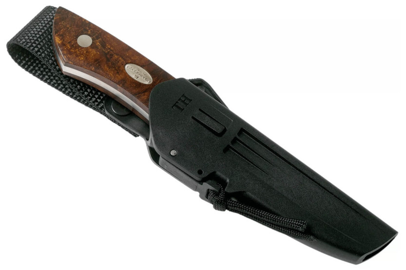 Cuchillo Fallkniven Taiga Hunter TH1z 8.4cm hoja mango ironwood + funda zytel