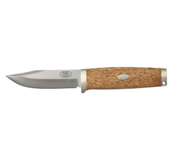 Fallkniven Jarl SK1 knife 9.7cm blade birch handle + leather sheath
