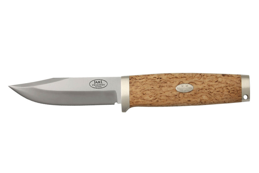 Cuchillo Fallkniven Jarl SK1 9.7cm hoja mango abedul + funda cuero