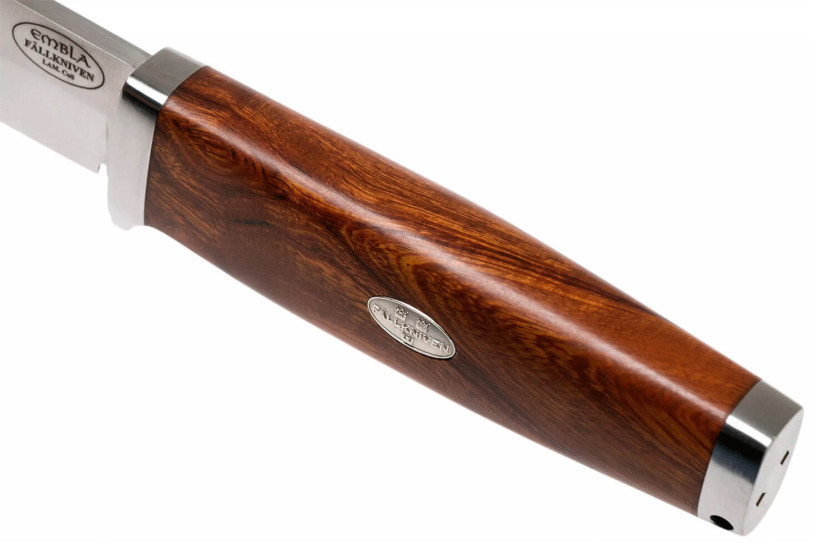Fallkniven Embla SK2 kniv 10cm blad järnträhandtag + läderslida