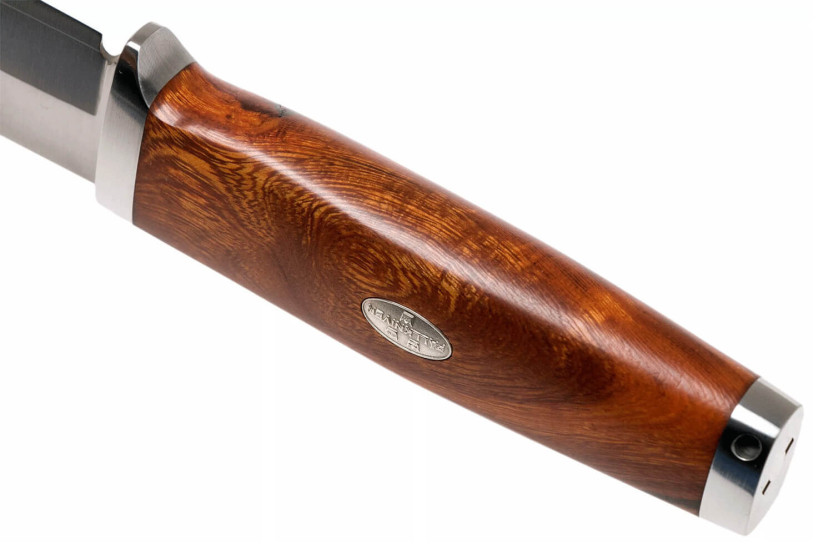 Fallkniven Embla SK2 veitsi 10cm terä rautapuu kahva + nahkatuppi