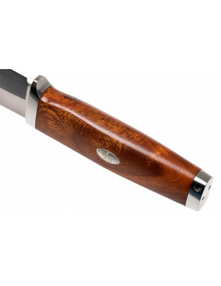 Fallkniven Embla SK2 mes 10cm lemmet ijzerhout handvat + leren schede