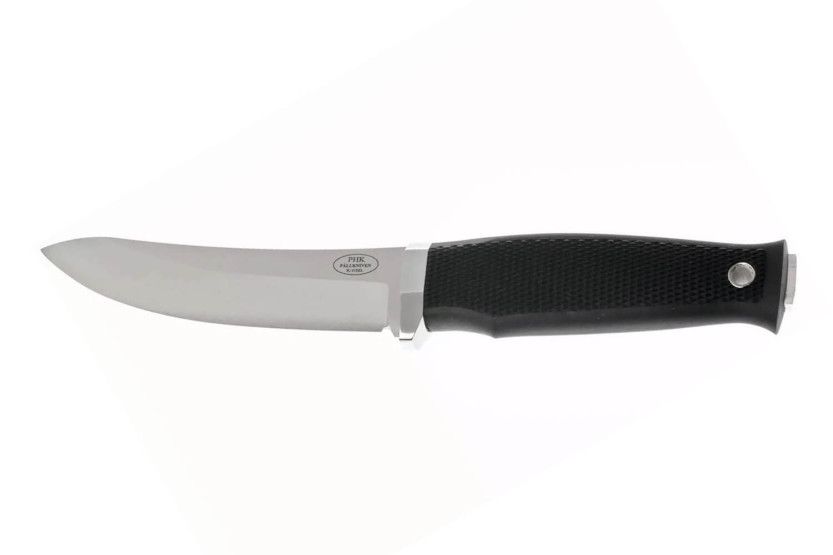 Fallkniven PHK Pro Hunter Messer mit 12,6cm Klinge und schwarzem Thermorun-Griff + Kydex-Etui