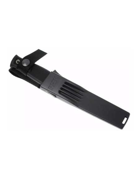 Fallkniven PHK Pro Hunter veitsi 12.6cm terä musta thermorun kahva + Kydex tuppi