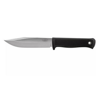 Fallkniven S1L Skogskniv 13 cm blad svart thermorun håndtak + skinnslire
